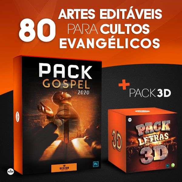 Kit Gospel Para Igrejas Evangelicas Flyers Letras 3d Imagens Tematcas 3mil Fontes Box Muckup Bonus Iluminacao Will Carvalho Learn A New Skill Images Icons Pictures Hotmart
