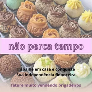 Imagem de capa para o Ebook brigadeiros que conquistam 