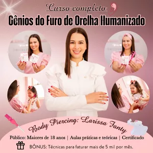 Imagem do curso GÊNIOS DO FURO DE ORELHA HUMANIZADO