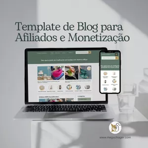 Imagem de capa para o Curso online Template de Blog para Afiliados e Monetização - A Estrutura Perfeita Para Ganhar Dinheiro Online