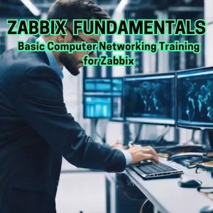 Imagem de capa para o Curso online 00.01- Zabbix Fundamentals - Basic computer networking training for Zabbix