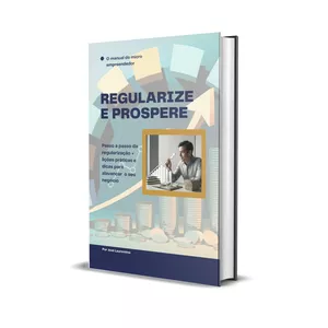 Imagem de capa para o Ebook Regularize e Prospere - O manual do Microempreendedor
