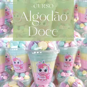Imagem de capa para o Curso online Curso Algodão Doce | Doce Maria