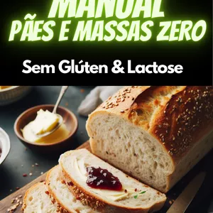 Imagem do curso Manual dos Pães e Massas - Sem Glúten e Sem Lactose 