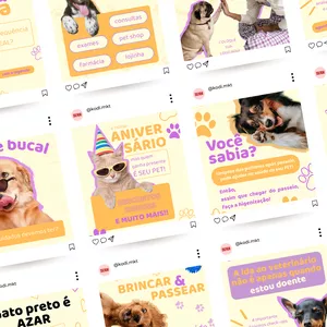 Imagem de capa para o Ebook Post prontos para Veterinários