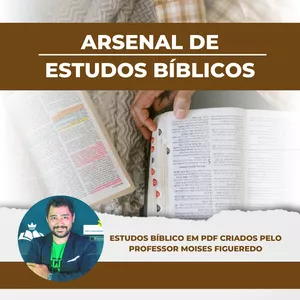 Imagem de capa para o Curso online Arsenal de Estudos Bíblicos - Moises Figueiredo