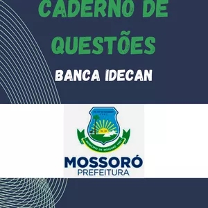 Imagem de capa para o Ebook CADERNO DE QUESTÕES - IDECAN