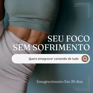 Imagem de capa para o Curso online Emagrecimento em 30 dias 