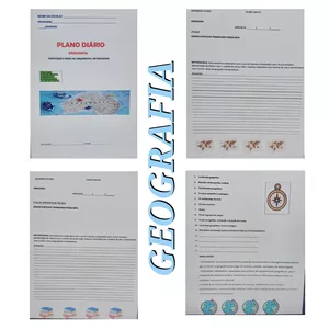 Imagem de capa para o Ebook Caderno de plano diário para professor.