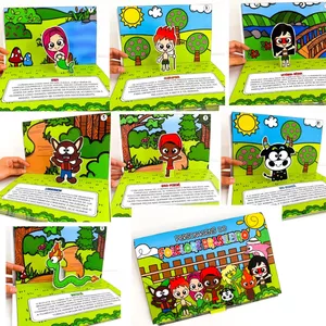 Imagem de capa para o Ebook Livro 3d folclore infantil