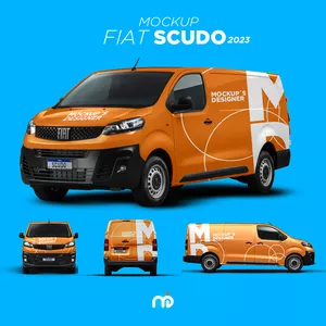 Imagem de capa para o Curso online MOCKUP FIAT SCUDO 2023