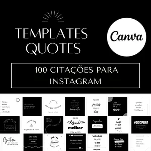 Pack Canva Templates Quotes por Studio dos templates