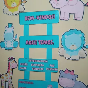 Imagem de capa para o Ebook Plaquinha de porta Safari