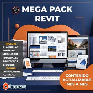 Imagen de portada para Ebook MEGA REVIT PACK