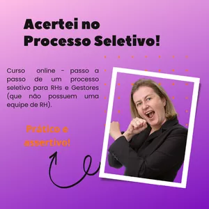 Imagem de Acertei no Processo Seletivo! criado por Fernanda DallOglio na hotmart