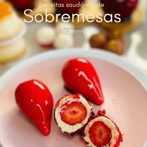 Imagem de capa para o Ebook RECEITAS DE SOBREMESAS SAUDÁVEIS