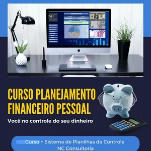 Planilha Curso Planejamento Financeiro Pessoal: Você no Controle do SEU dinheiro 
