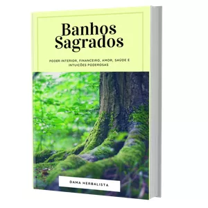 Imagem de capa para o Ebook Banhos Sagrados - Receba Orientação Divina