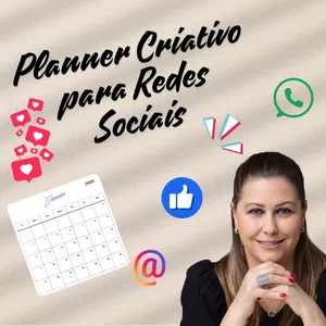 Imagem de capa para o Curso online Planner Criativo Redes Sociais - Seu guia diário de conteúdo para transformar a presença online.