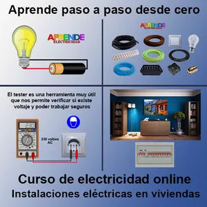 Imagen de portada para Curso online Curso de electricidad online – Instalaciones eléctricas en viviendas