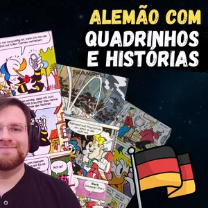 Imagem de capa para o Curso online Alemão com HQs e Histórias 