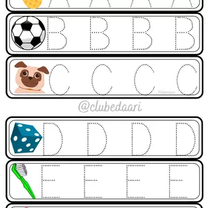 Imagem de capa para o Ebook Alfabeto em pontilhado