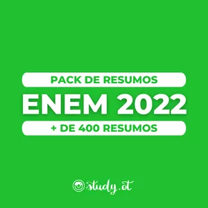 Imagem de capa para o Ebook Pack +400 Resumos ENEM 2022