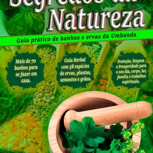 Imagem do curso SEGREDOS DA NATUREZA | O guia prático de banhos e ervas da Umbanda - Ministra Religiosa Ialorixá Mãe Nádia de Iansã
