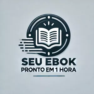 Imagem de capa para o Ebook Seu ebook pronto em 1 hora