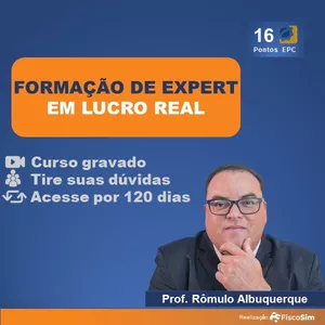 Imagem de capa para o Curso online FORMAÇÃO DE EXPERT EM LUCRO REAL