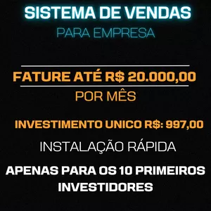 Imagem de capa para o Serviço online Seja dono de uma PLATAFORMA (Vendas) Perpetuamente