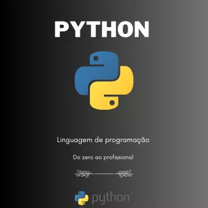 Imagem de capa para o Ebook Python - Do Zero Ao Profissional com Python 3