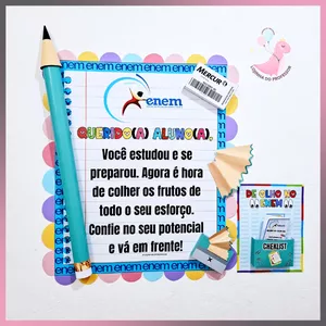 Imagem de capa para o Ebook ENEM- PAINEL + FOLDER INFORMATIVO