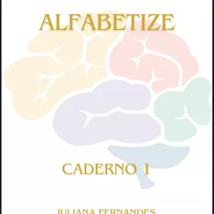 Imagem de capa para o Ebook ALFABETIZE -  CADERNO 1