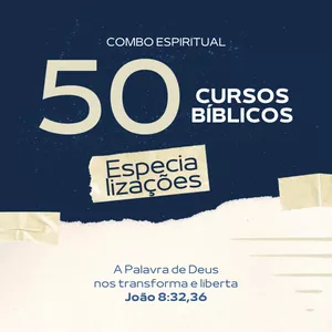 Imagem de capa para o Curso online 50 ESPECIALIZAÇÕES BÍBLICAS BÁSICAS