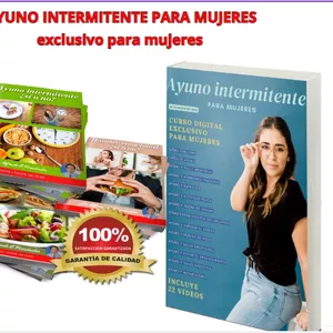 Imagen de portada para Ebook AYUNO INTERMITENTE PARA MUJERES - CURSO DIGITAL - INCLUYE 22 VIDEOS + BONUS