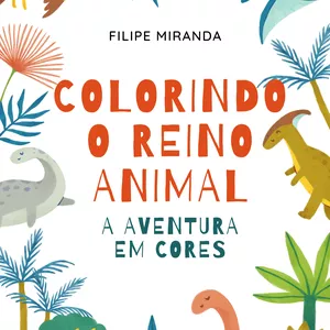 Imagem de capa para o Ebook Colorindo o Reino Animal