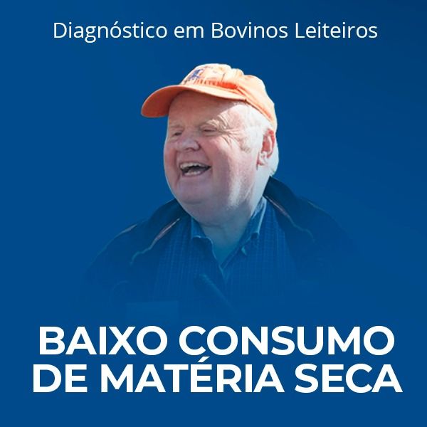 Imagem do curso Diagnóstico em Bovinos Leiteiros - Baixo Consumo de Matéria Seca com Dr. Mike Hutjens