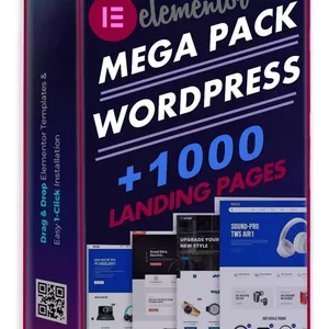 Imagem de capa para o Ebook 1000 Sites prontos em Wordpress
