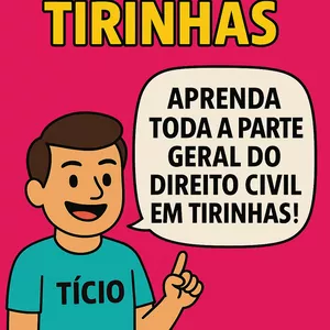 Imagem de capa para o Ebook CIVIL [parte geral] EM TIRINHAS