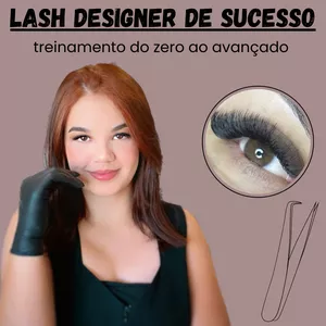Imagem de capa para o Curso online Lash designer de sucesso.✅🚀