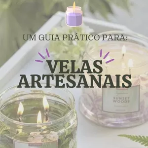 Imagem de capa para o Ebook Velas Aromáticas: Do Hobby ao Negócio Lucrativo