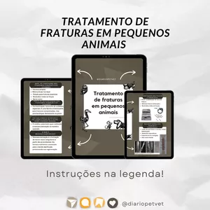 Imagem de capa para o Ebook Tratamento de fraturas em pequenos animais 