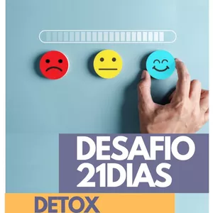 Imagem de capa para o Ebook 21 Dias de Detox do Cortisol