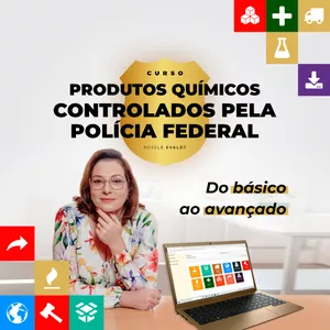 Imagem de capa para o Curso online Produtos Químicos Controlados pela Polícia Federal: do básico ao avançado