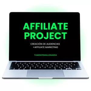 Imagen de portada para Curso online Affiliate Project + Acompañamiento