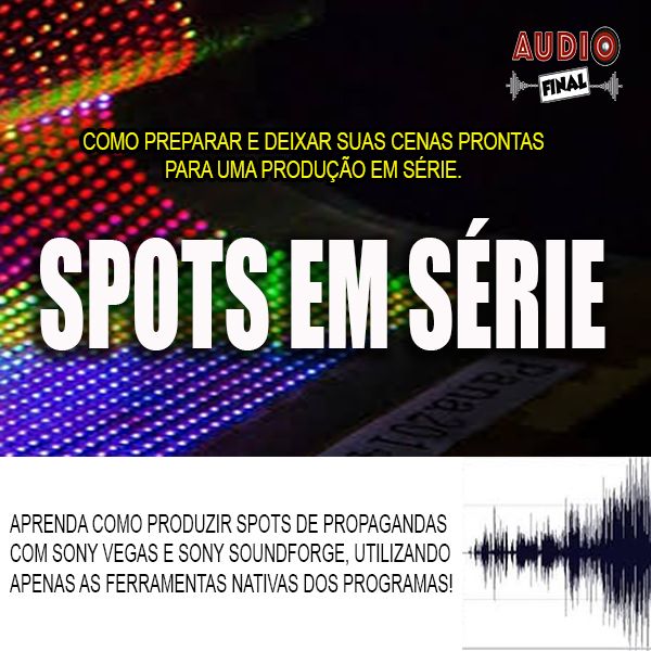 Imagem do curso Áudio Final - Crie áudios para propaganda com rapidez e boa qualidade