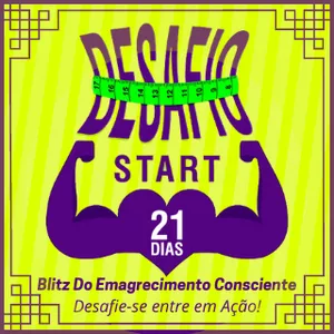Imagem de capa para o Curso online Desafio Blitz do Emagrecimento Consciente-21dias Online
