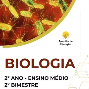 Imagem de capa para o Ebook Biologia 2º Ano 2º Bimestre (Ensino Médio) - Apostila com Planos de Aula