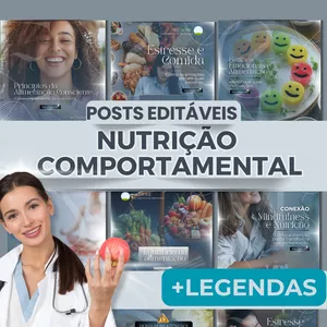 Imagem do curso Pack Canva Nutrição Comportamental